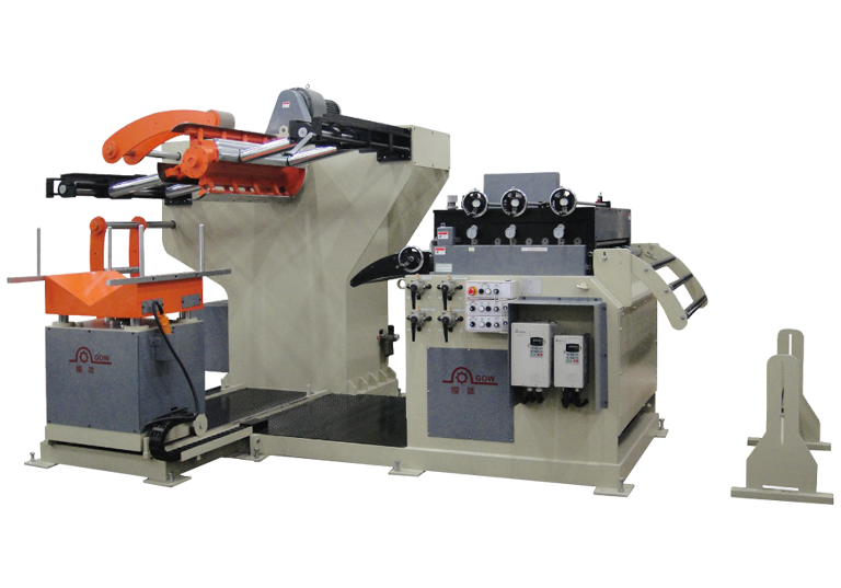 2 IN 1 Two Sections Precision Uncoiler & Leveler