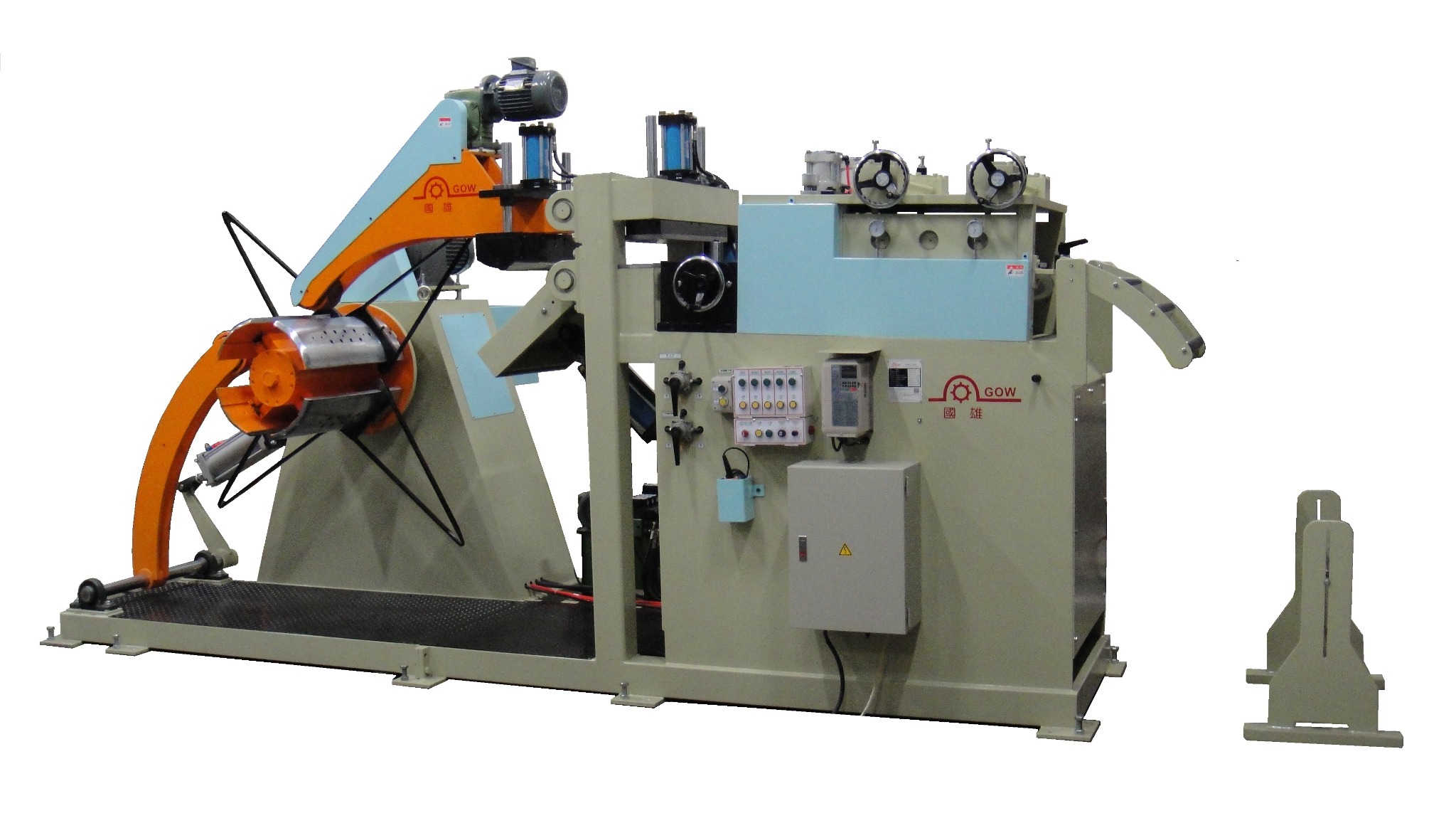 2 in 1 Heavy Duty Uncoiler & Straightener